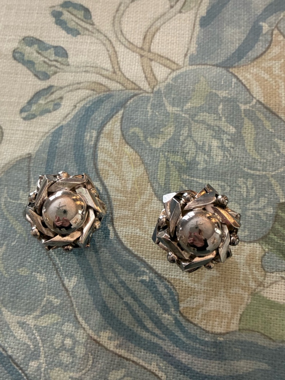 Poggi Paris Silver Earrings